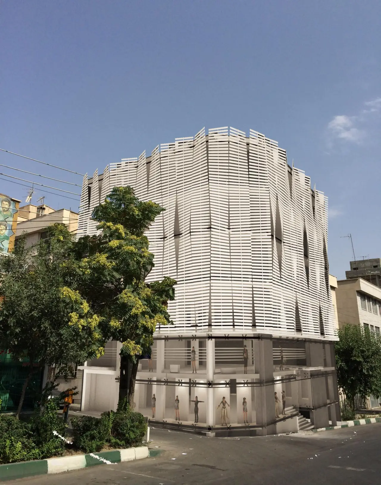 نمای تجاری گیشا — تجاری